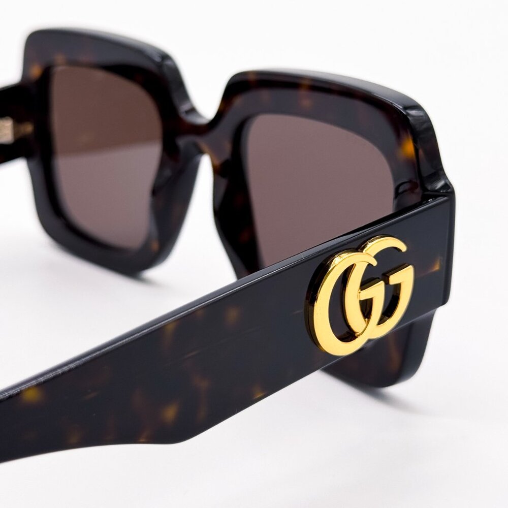 NEW GUCCI GG1547S 002 HAVANA WOMEN SUNGLASSES GUCCI - Picture 10 of 14